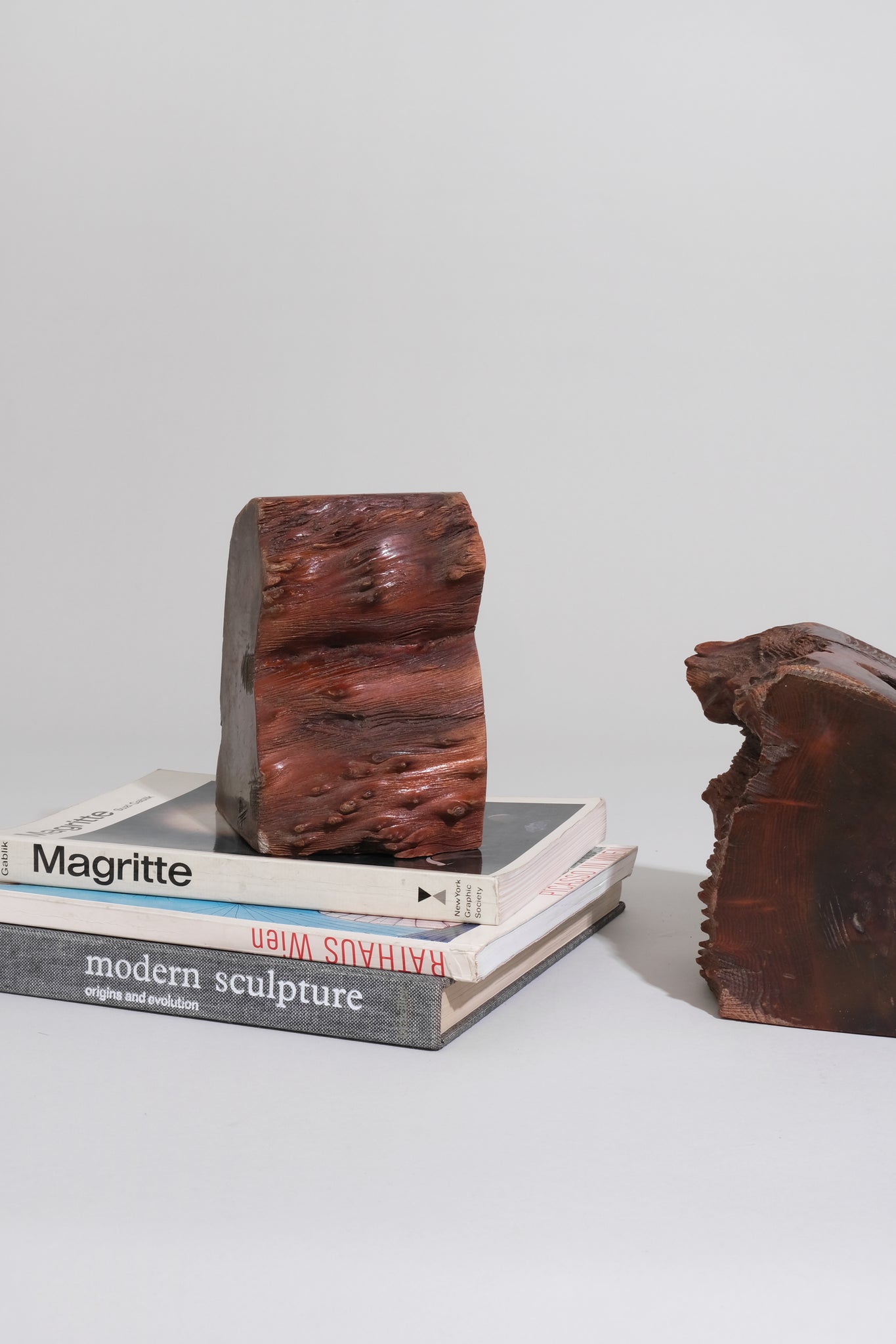 Carved Bookends