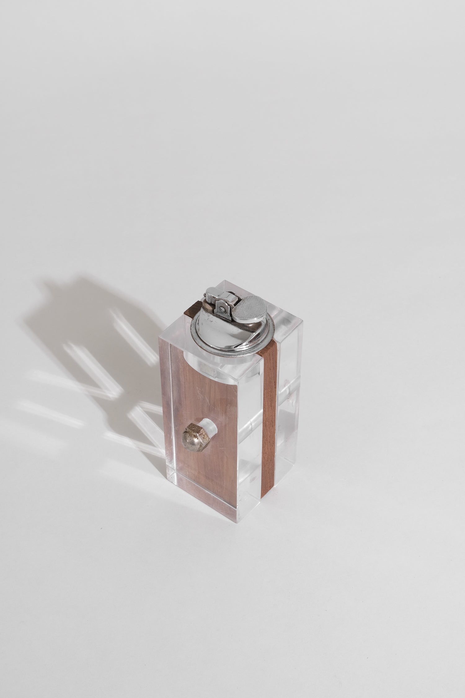 Lucite Table Lighter