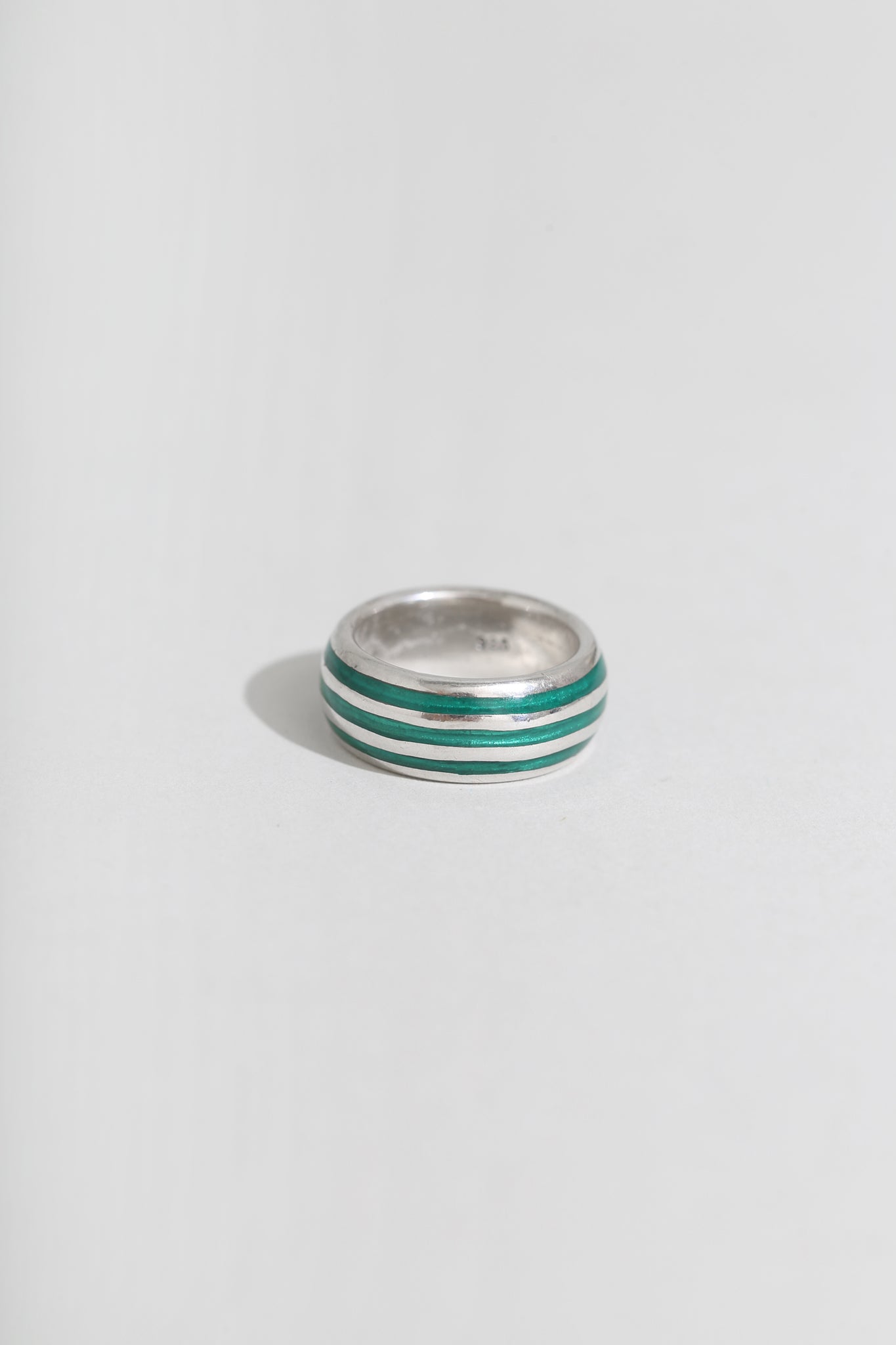 Modernist Striped Ring