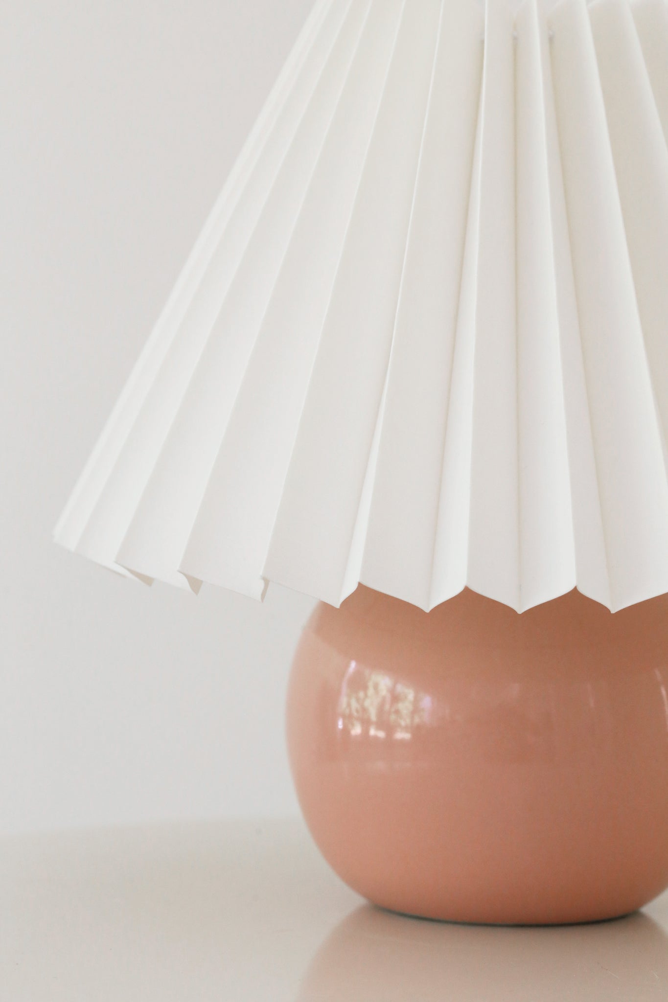 Pink Mushroom Lamp